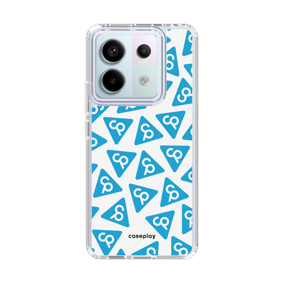 Slim Protection Case［ Original - CASEPLAY Logo Mark - Light Blue ］