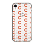 Slim Protection Case［ Original - CASEPLAY Initial All-over Pattern - Orange ］