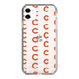 Slim Protection Case［ Original - CASEPLAY Initial All-over Pattern - Orange ］