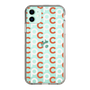 Slim Protection Case［ Original - CASEPLAY Initial All-over Pattern - Orange ］
