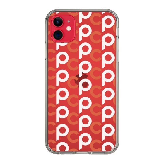 Slim Protection Case［ Original - CASEPLAY Initial All-over Pattern - Orange ］
