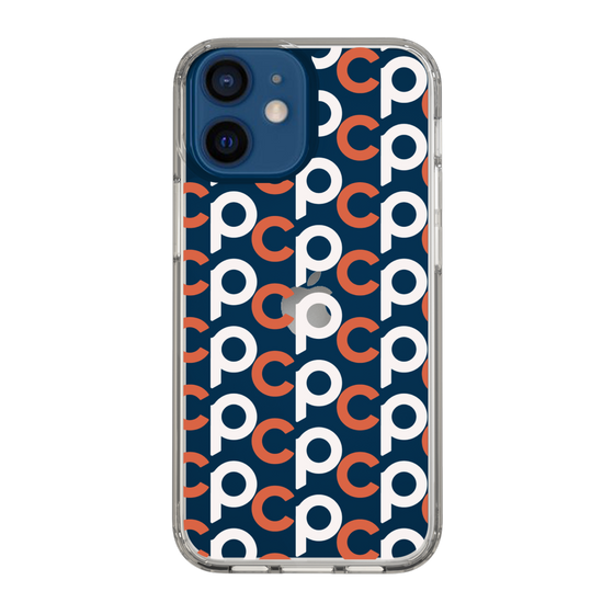 Slim Protection Case［ Original - CASEPLAY Initial All-over Pattern - Orange ］