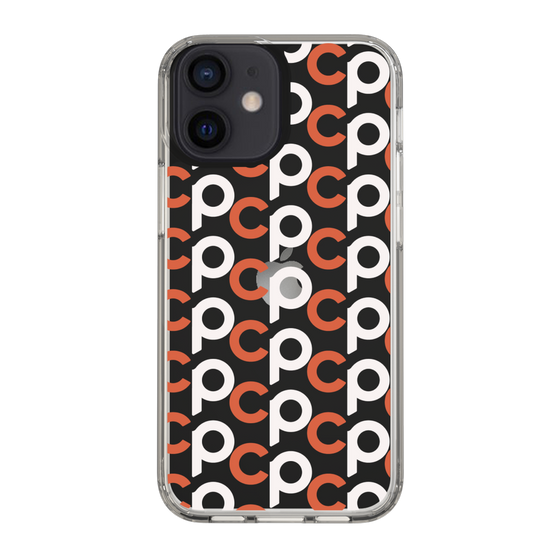 Slim Protection Case［ Original - CASEPLAY Initial All-over Pattern - Orange ］