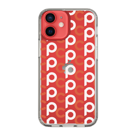 Slim Protection Case［ Original - CASEPLAY Initial All-over Pattern - Orange ］