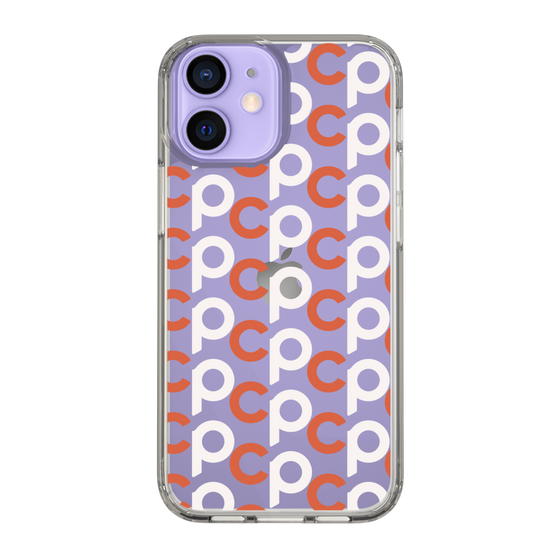 Slim Protection Case［ Original - CASEPLAY Initial All-over Pattern - Orange ］