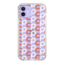 Slim Protection Case［ Original - CASEPLAY Initial All-over Pattern - Orange ］