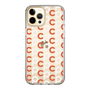 Slim Protection Case［ Original - CASEPLAY Initial All-over Pattern - Orange ］