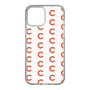 Slim Protection Case［ Original - CASEPLAY Initial All-over Pattern - Orange ］