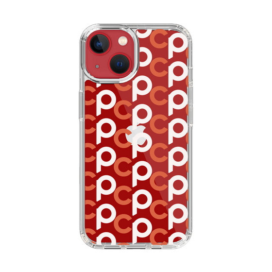 Slim Protection Case［ Original - CASEPLAY Initial All-over Pattern - Orange ］