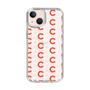 Slim Protection Case［ Original - CASEPLAY Initial All-over Pattern - Orange ］