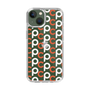 Slim Protection Case［ Original - CASEPLAY Initial All-over Pattern - Orange ］