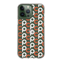 Slim Protection Case［ Original - CASEPLAY Initial All-over Pattern - Orange ］