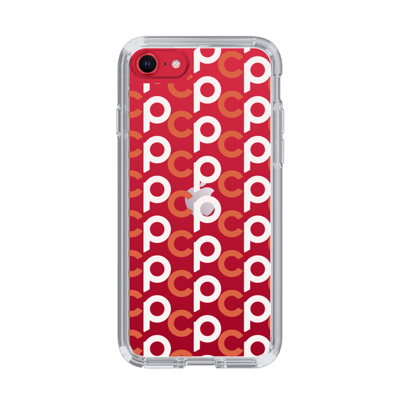 Slim Protection Case［ Original - CASEPLAY Initial All-over Pattern - Orange ］