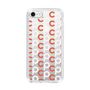 Slim Protection Case［ Original - CASEPLAY Initial All-over Pattern - Orange ］