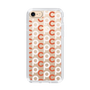 Slim Protection Case［ Original - CASEPLAY Initial All-over Pattern - Orange ］