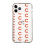 Slim Protection Case［ Original - CASEPLAY Initial All-over Pattern - Orange ］