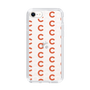 Slim Protection Case［ Original - CASEPLAY Initial All-over Pattern - Orange ］