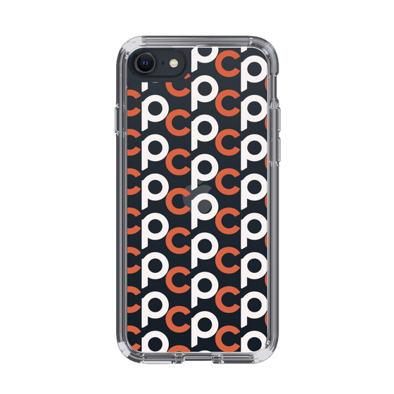 Slim Protection Case［ Original - CASEPLAY Initial All-over Pattern - Orange ］