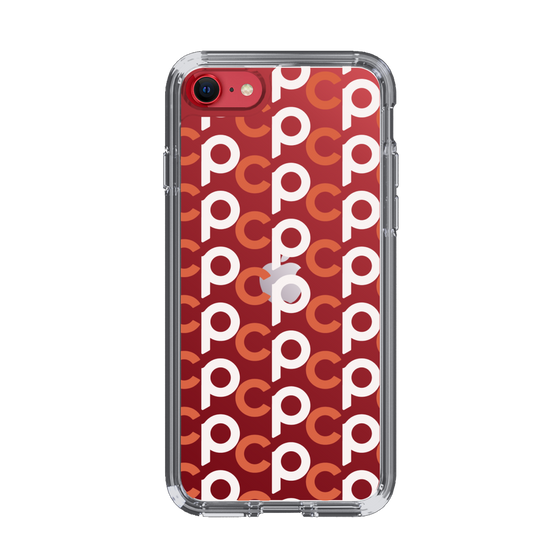 Slim Protection Case［ Original - CASEPLAY Initial All-over Pattern - Orange ］