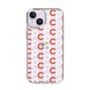 Slim Protection Case［ Original - CASEPLAY Initial All-over Pattern - Orange ］