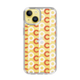 Slim Protection Case［ Original - CASEPLAY Initial All-over Pattern - Orange ］