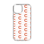 Slim Protection Case［ Original - CASEPLAY Initial All-over Pattern - Orange ］
