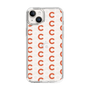 Slim Protection Case［ Original - CASEPLAY Initial All-over Pattern - Orange ］