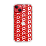 Slim Protection Case［ Original - CASEPLAY Initial All-over Pattern - Orange ］