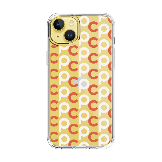Slim Protection Case［ Original - CASEPLAY Initial All-over Pattern - Orange ］