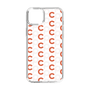 Slim Protection Case［ Original - CASEPLAY Initial All-over Pattern - Orange ］