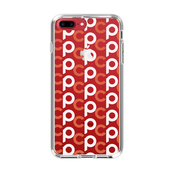 Slim Protection Case［ Original - CASEPLAY Initial All-over Pattern - Orange ］