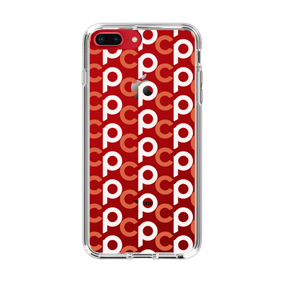 Slim Protection Case［ Original - CASEPLAY Initial All-over Pattern - Orange ］