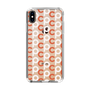 Slim Protection Case［ Original - CASEPLAY Initial All-over Pattern - Orange ］