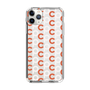 Slim Protection Case［ Original - CASEPLAY Initial All-over Pattern - Orange ］