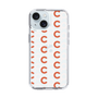 Slim Protection Case［ Original - CASEPLAY Initial All-over Pattern - Orange ］