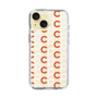 Slim Protection Case［ Original - CASEPLAY Initial All-over Pattern - Orange ］
