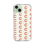 Slim Protection Case［ Original - CASEPLAY Initial All-over Pattern - Orange ］