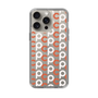 Slim Protection Case［ Original - CASEPLAY Initial All-over Pattern - Orange ］