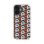 Slim Protection Case［ Original - CASEPLAY Initial All-over Pattern - Orange ］