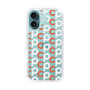 Slim Protection Case［ Original - CASEPLAY Initial All-over Pattern - Orange ］
