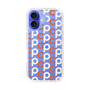 Slim Protection Case［ Original - CASEPLAY Initial All-over Pattern - Orange ］