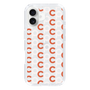 Slim Protection Case［ Original - CASEPLAY Initial All-over Pattern - Orange ］