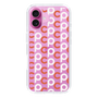 Slim Protection Case［ Original - CASEPLAY Initial All-over Pattern - Orange ］