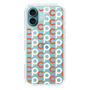 Slim Protection Case［ Original - CASEPLAY Initial All-over Pattern - Orange ］