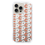 Slim Protection Case［ Original - CASEPLAY Initial All-over Pattern - Orange ］