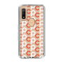Slim Protection Case［ Original - CASEPLAY Initial All-over Pattern - Orange ］