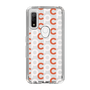 Slim Protection Case［ Original - CASEPLAY Initial All-over Pattern - Orange ］