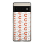Slim Protection Case［ Original - CASEPLAY Initial All-over Pattern - Orange ］