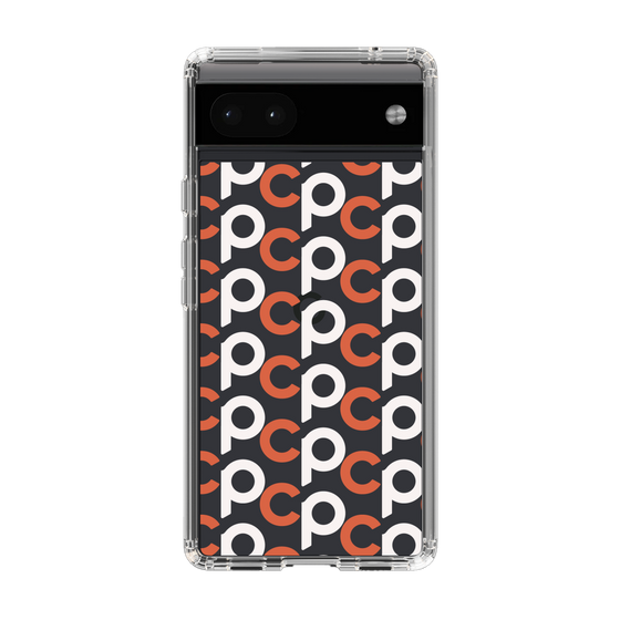 Slim Protection Case［ Original - CASEPLAY Initial All-over Pattern - Orange ］