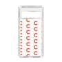 Slim Protection Case［ Original - CASEPLAY Initial All-over Pattern - Orange ］